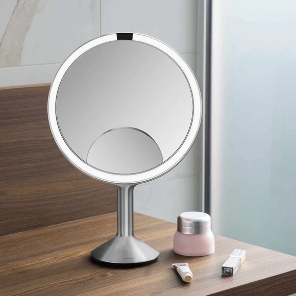 Simple Human 1x, 5x, 10x Sensor Mirror Max Trio 10” Brushed Finish - Picture 2 of 5